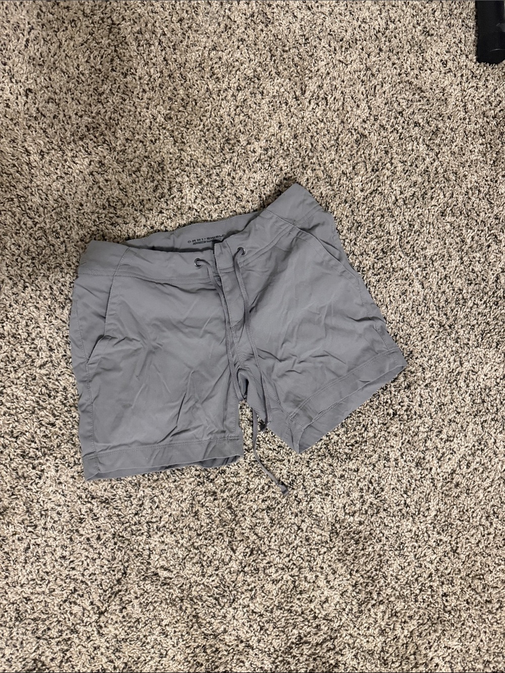 Columbia Women's Light Gray Athletic Drawstring Shorts